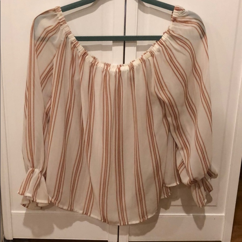 Off the shoulder blouse